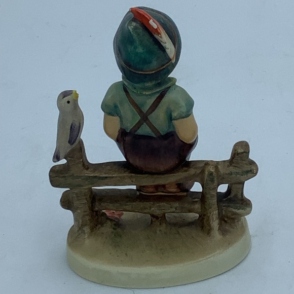 Vintage Goebel Boy With Bird Figurine - Picture 3 of 13